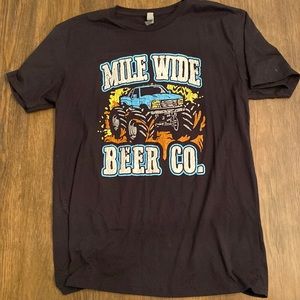 Mile Wide Beer Co. size Large (Next Level Apparel)